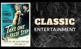 Take One False Step  | 1949 Noir Film | Murder Mystery