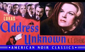 Friday Night Film Noir  - Full Movie - 1944 - LIMITED TIME