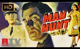 Man Hunt | Walter Pidgeon | Joan Bennett | Full Restored Classic Action Movie in HD | Retro TV