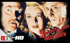 Sherlock Holmes Faces Death | Full Classic Movie in HD | Crime Mystery | Retro TV